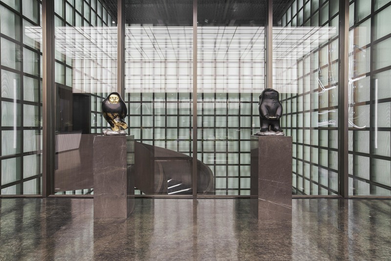 沈阳龙湖天奕售楼处——现代亚太文化交融设计-10