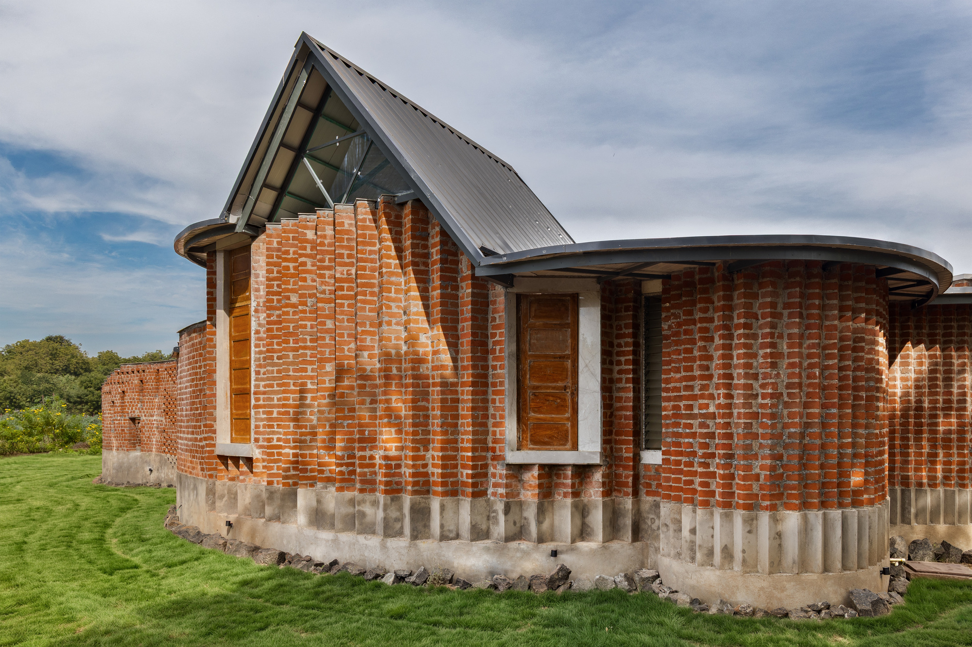 自给自足的农舍丨印度丨Manoj Patel Design Studio-13