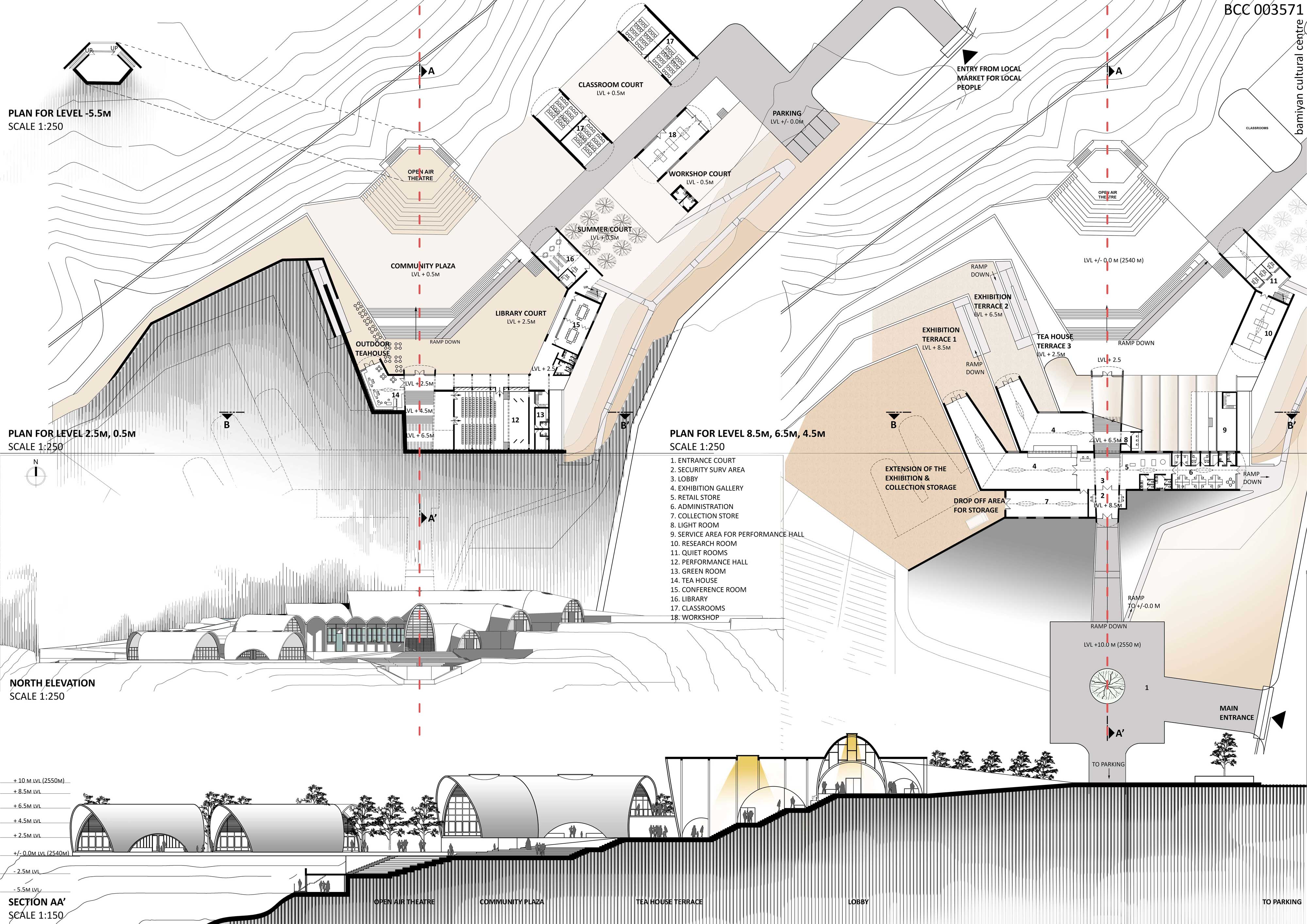 Bamiyan Cultural Centre（巴米扬文化中心）丨阿富汗-11