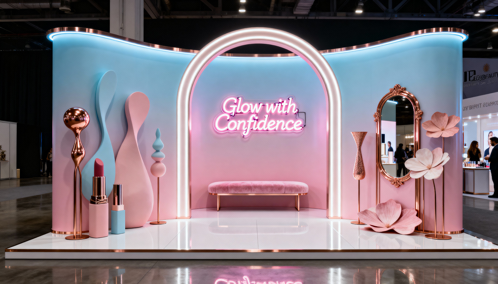 Exhibition Booth Design for Egy Beauty Expo-5