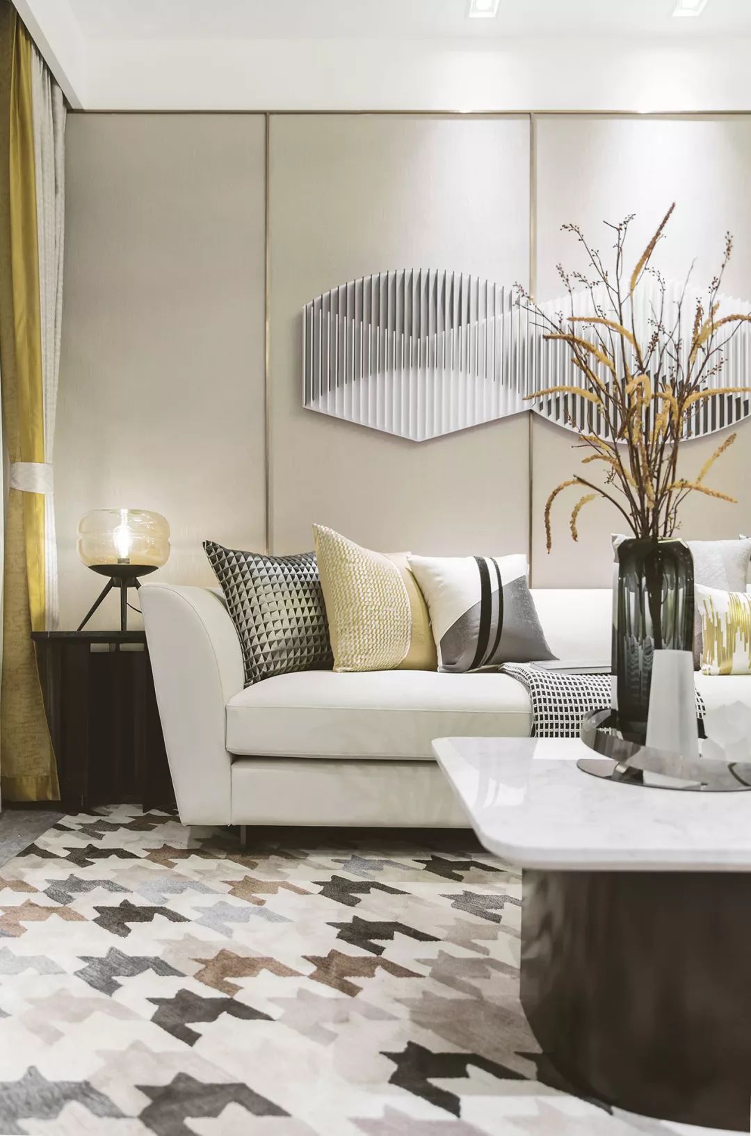 温岭·宝龙广场样板房 | 几何美学演绎居家空间-7