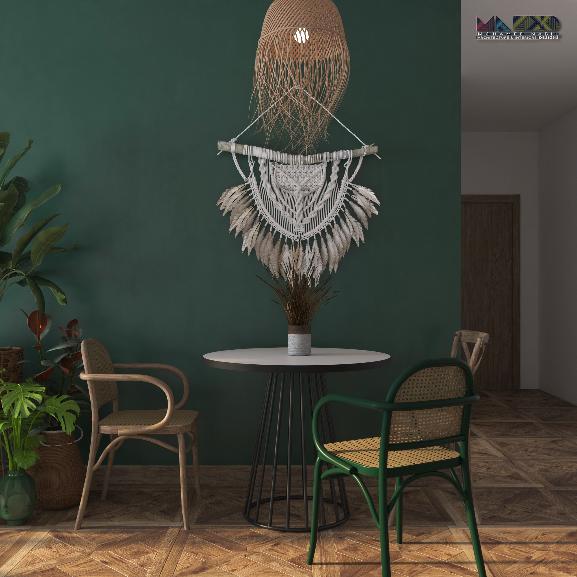 热带风格客厅 乔治亚-5