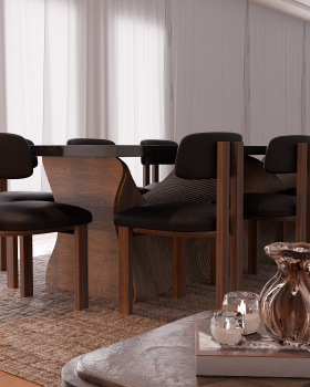 Luxury Parametric Wave Table Custom Project 2025