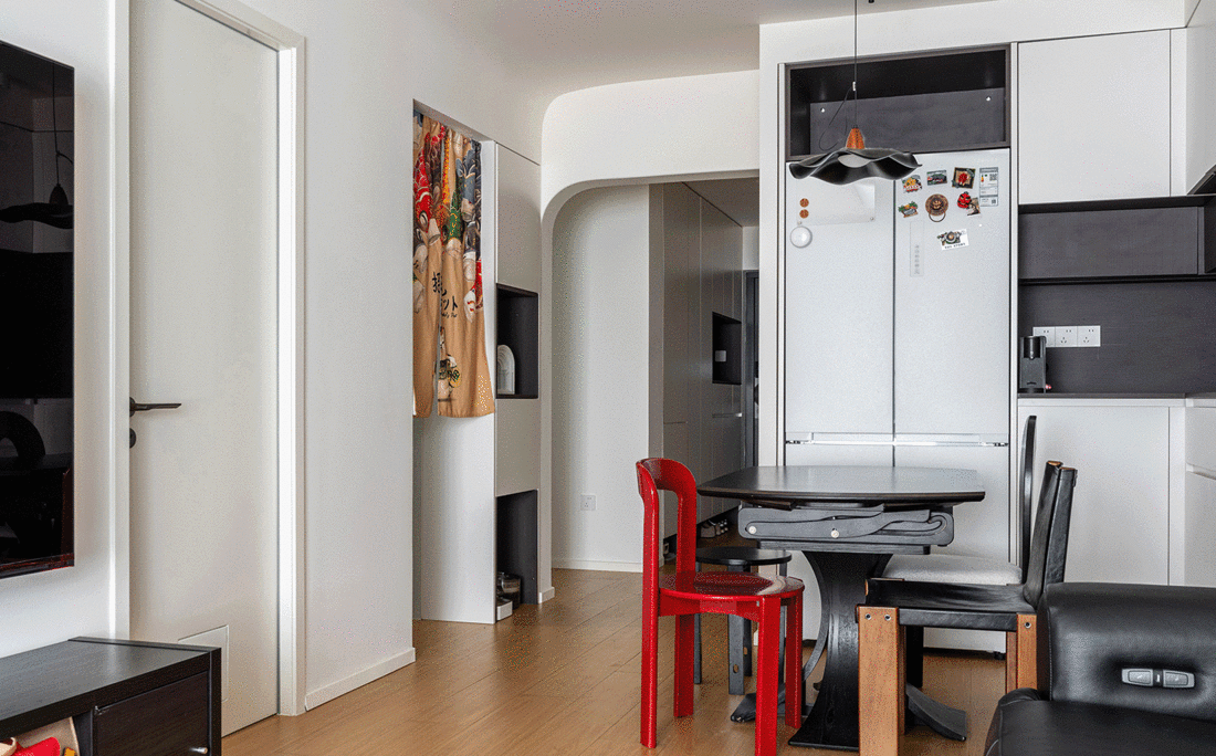 70㎡简约风的留白之所,慢生活的理想家-13