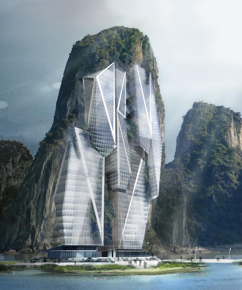 石灰石摩天大楼丨越南-2