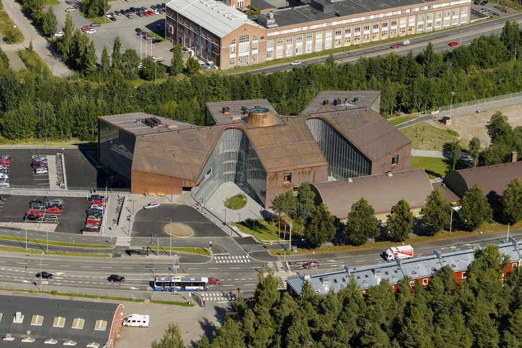 芬兰坦佩雷 Tipotie 健康中心——雕塑般的医疗空间设计-4