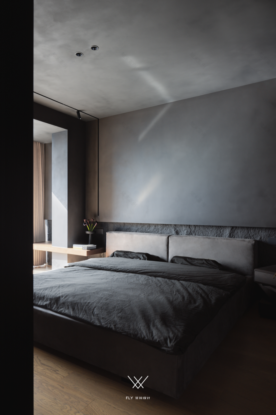 极简黑境·属于他们的暗调温柔丨中国杭州丨菲拉设计-61