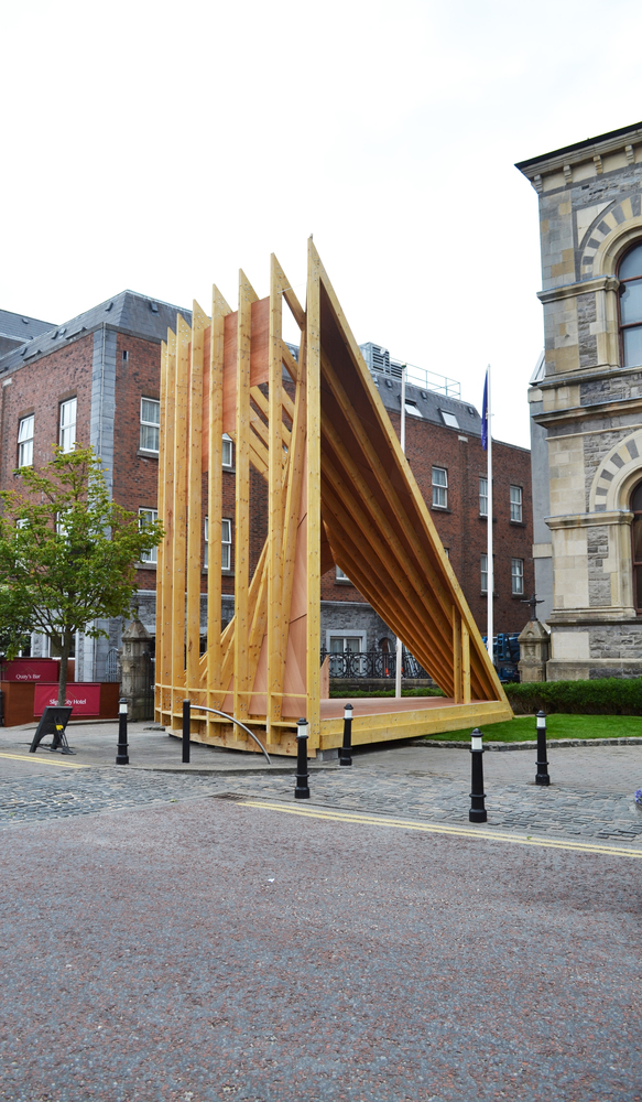 爱尔兰音乐节临时舞台，融合传统与现代-28