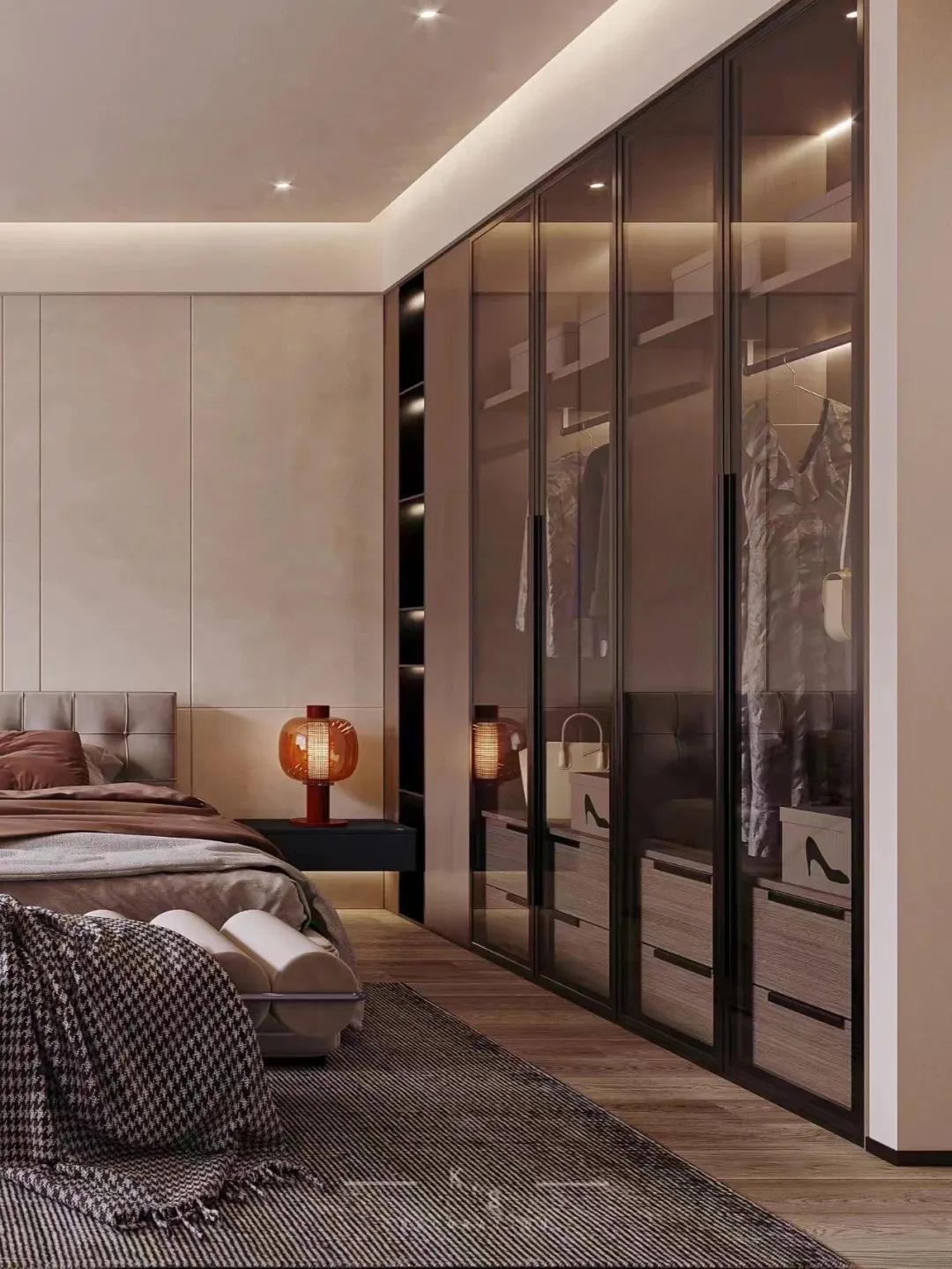 广州 178㎡现代奶油风大平层丨中国广州丨KUN SHANG DESIGN-33