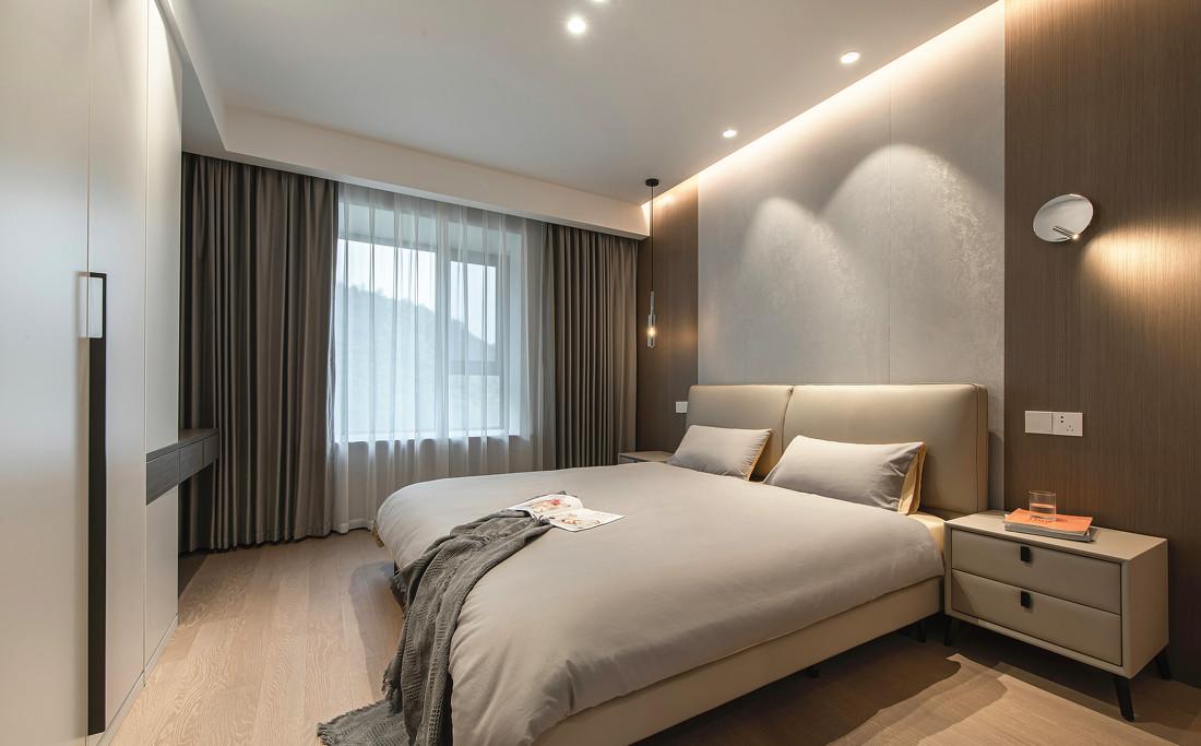 森罗设计 · 浅色系客厅与香槟色卧室-27