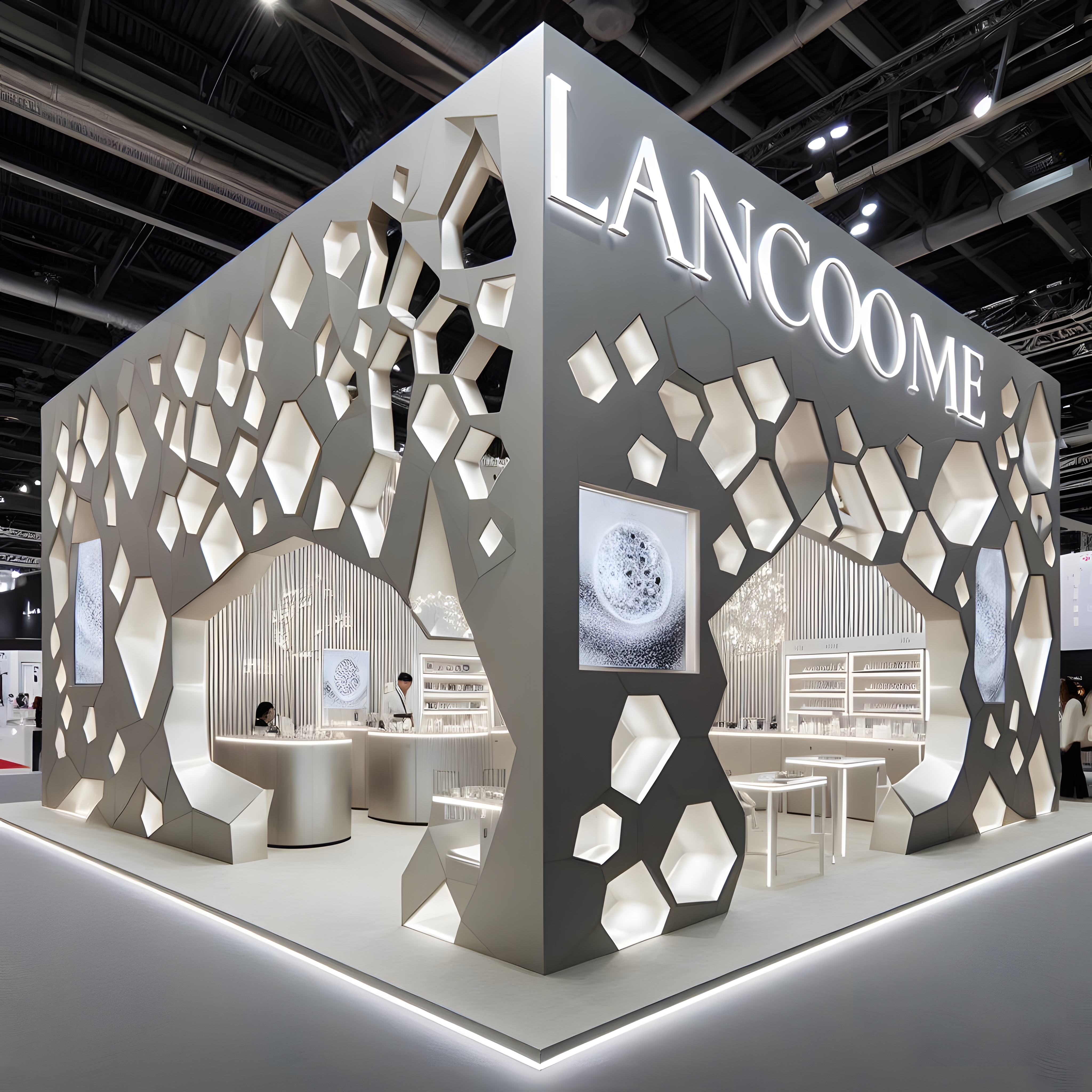 Lancome booth at the beauty show 01-10