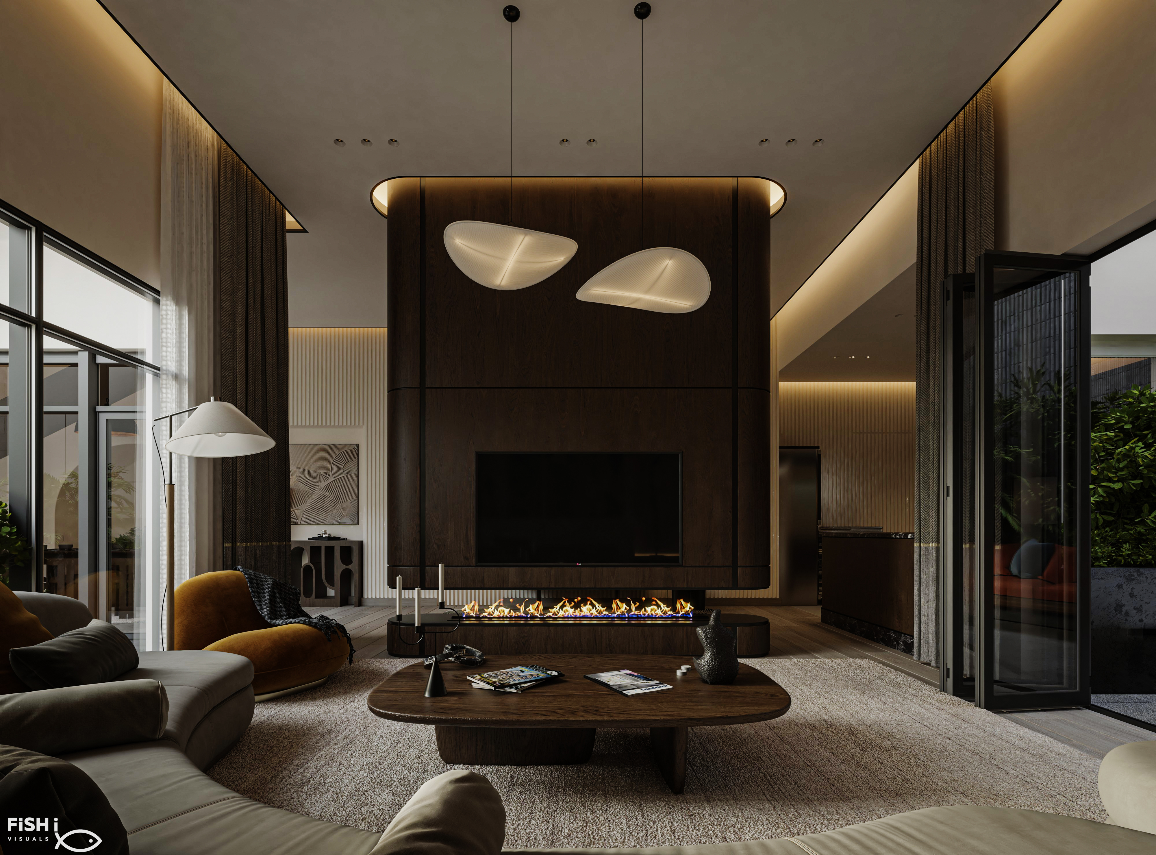 双拼别墅丨沙特阿拉伯丨Fish I visuals-5