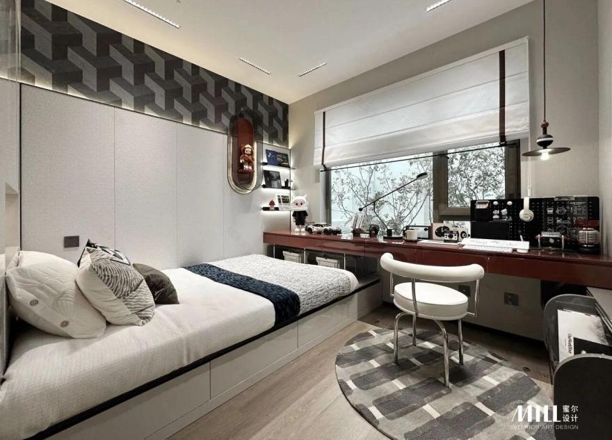 长春万科·翡翠滨江缤纷里106㎡&128㎡样板间丨中国长春丨深圳市蜜尔室内艺术设计有限公司-40