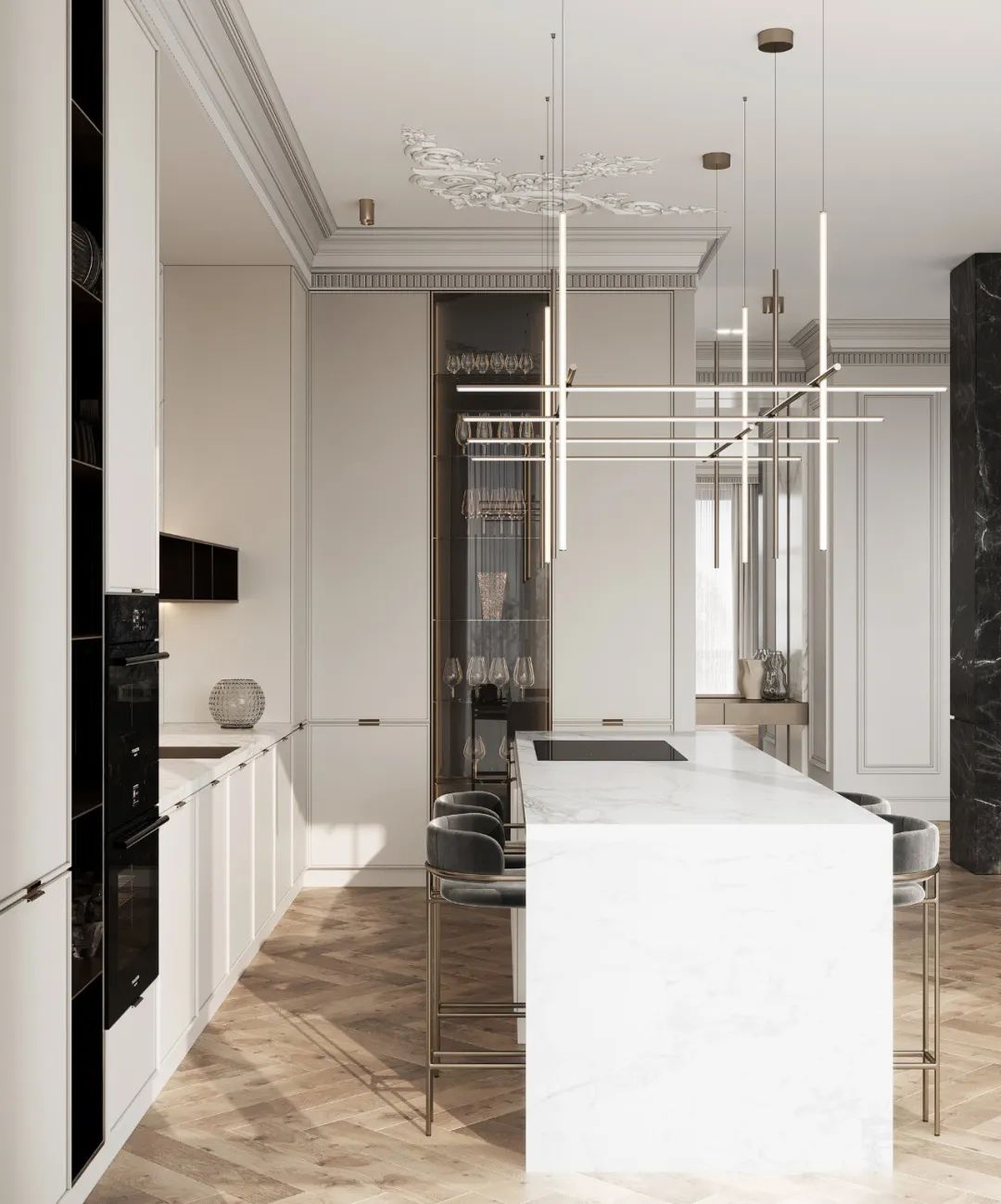 现代轻奢别墅丨Ruslanovna-18