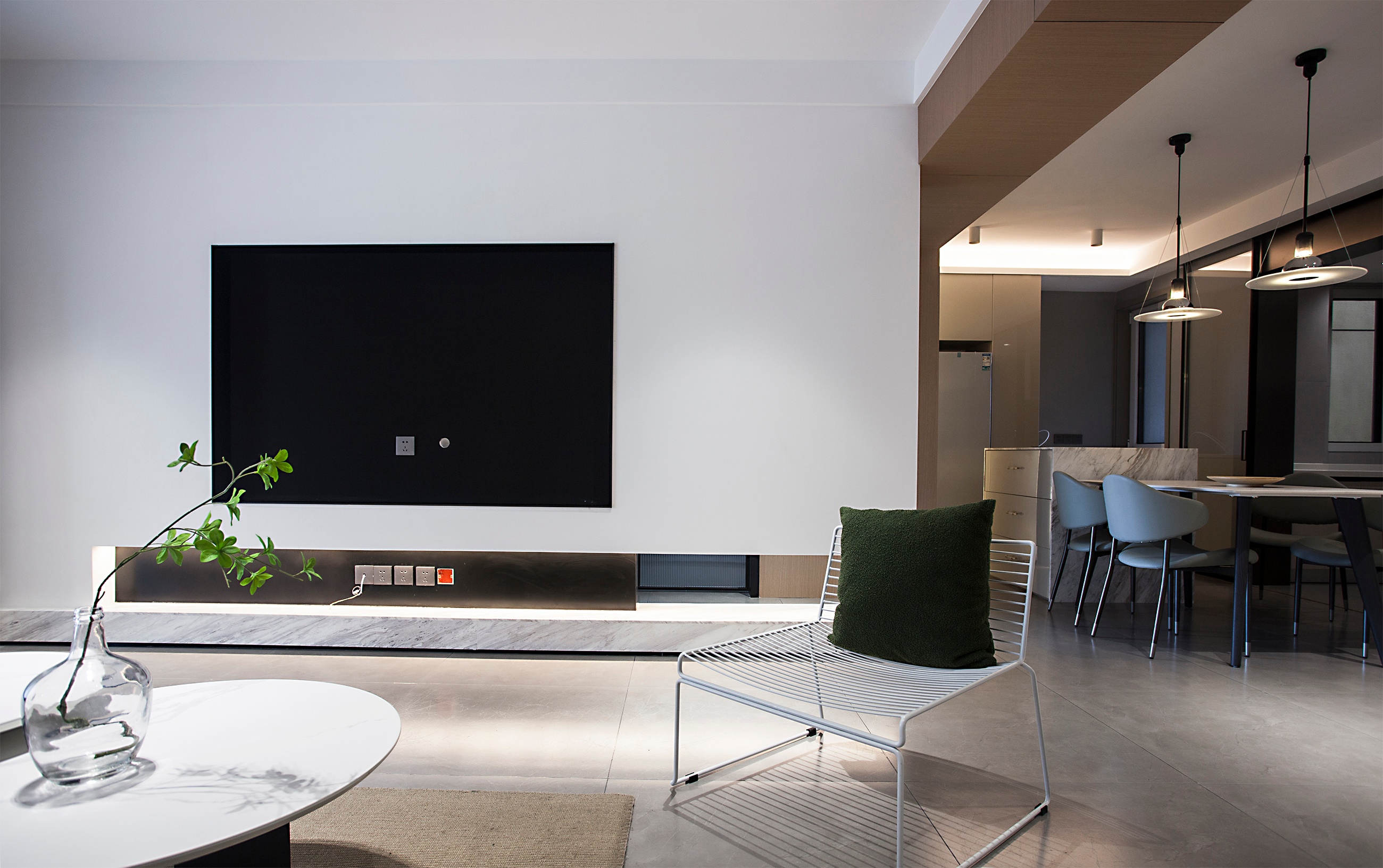 德州禹城小户型大岛台设计丨中国德州丨具象空间设计-17