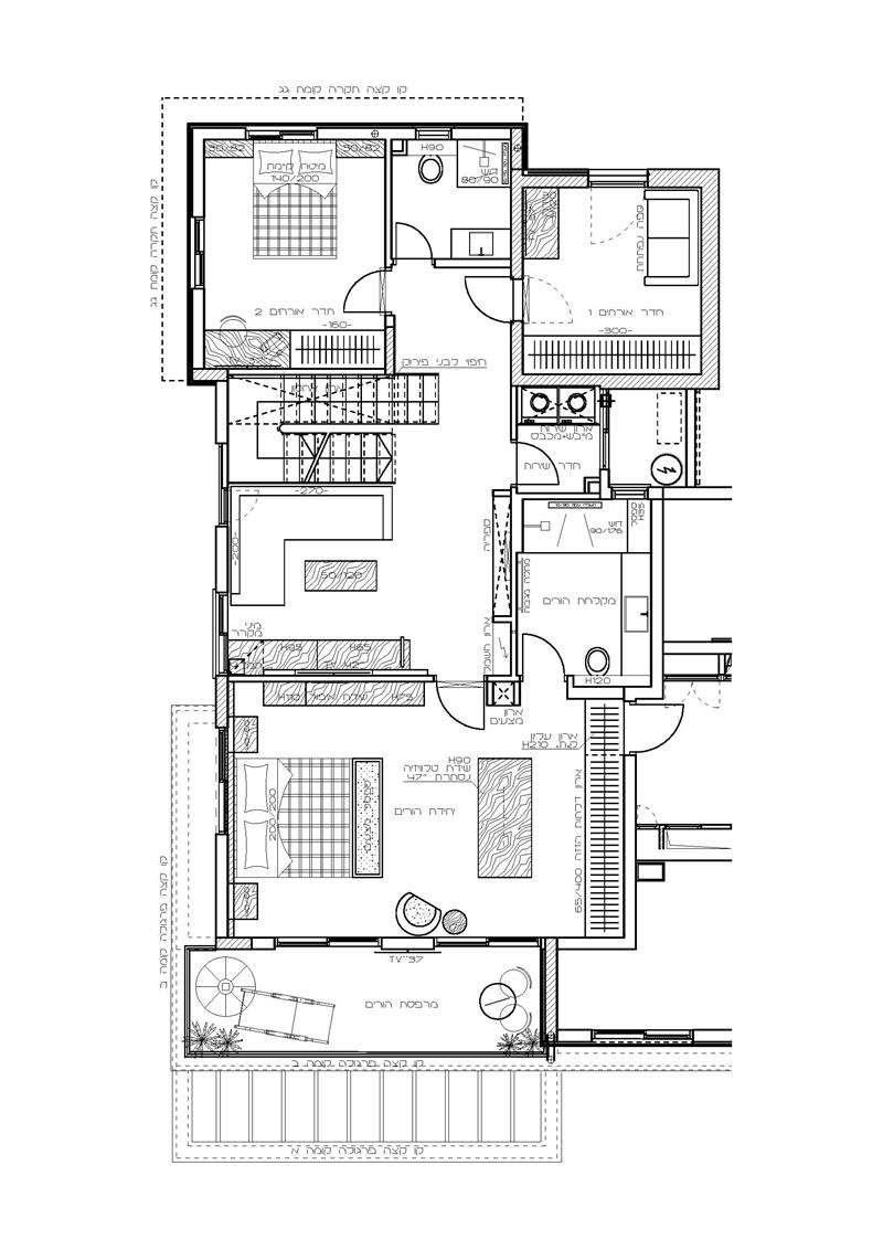 精品建筑顶层公寓翻新丨以色列丨Iris Shmir  建筑与室内设计有限公司-48