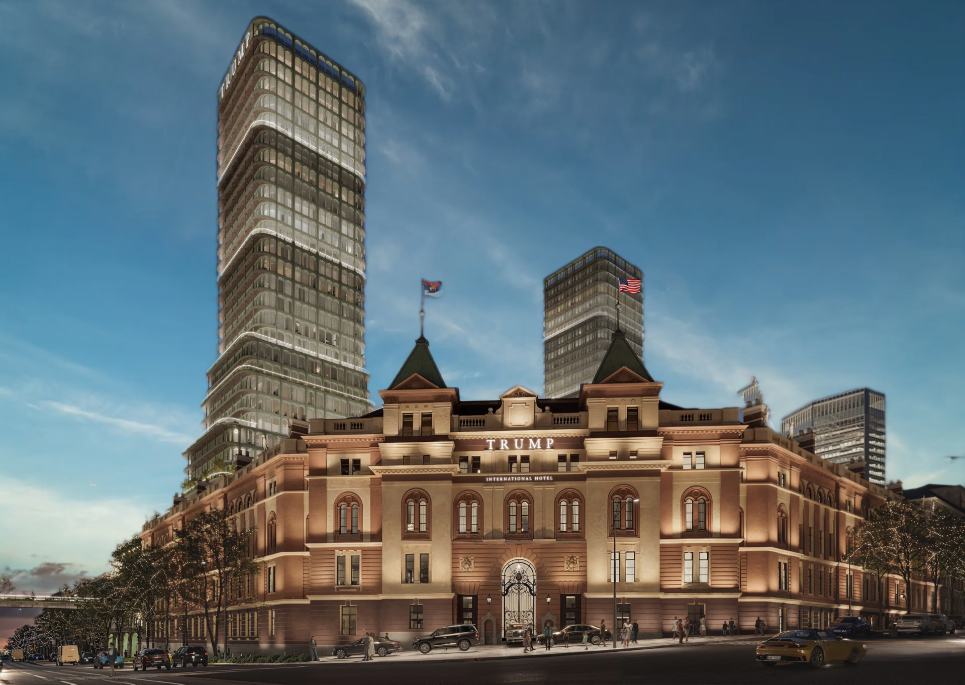 特朗普国际酒店及特朗普塔楼项目丨贝尔格莱德-0
