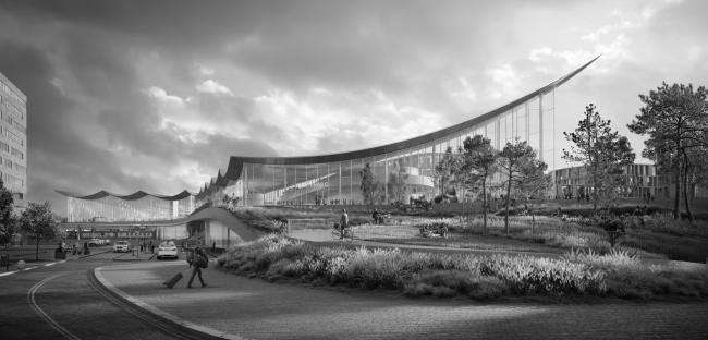 瑞典韦斯特罗斯交通枢纽项目丨BIG建筑事务所-15