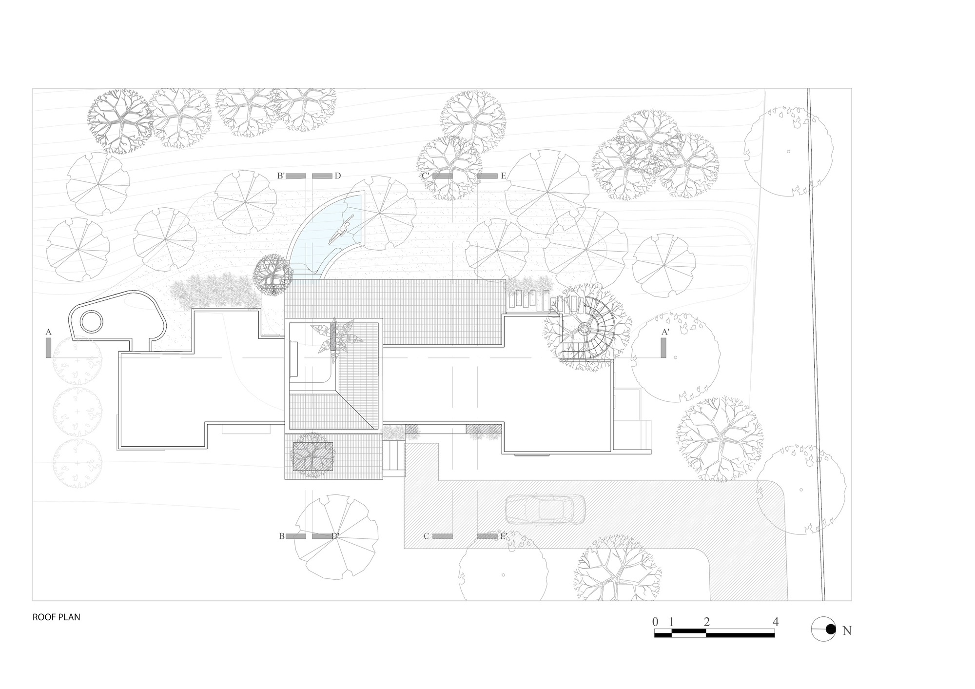 水畔四合院丨印度丨Studio DesignSeed-30