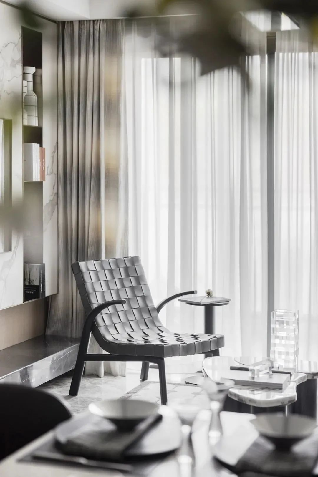 福州阳光城翡丽云邸样板房 | BOTTEGA VENETA 风格家居，低调奢华-4