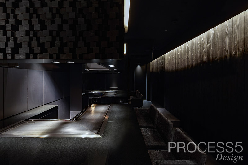 铁板烧 向日葵丨日本大阪丨PROCESS5 DESIGN（プロセスファイブデザイン）-4