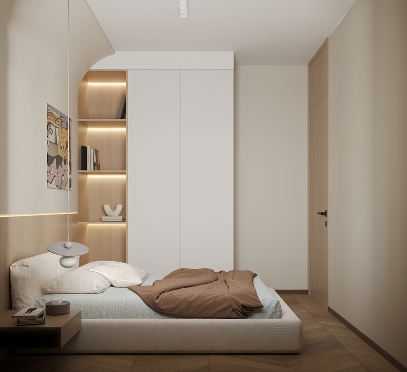 贵阳138平米现代中式家居设计-35