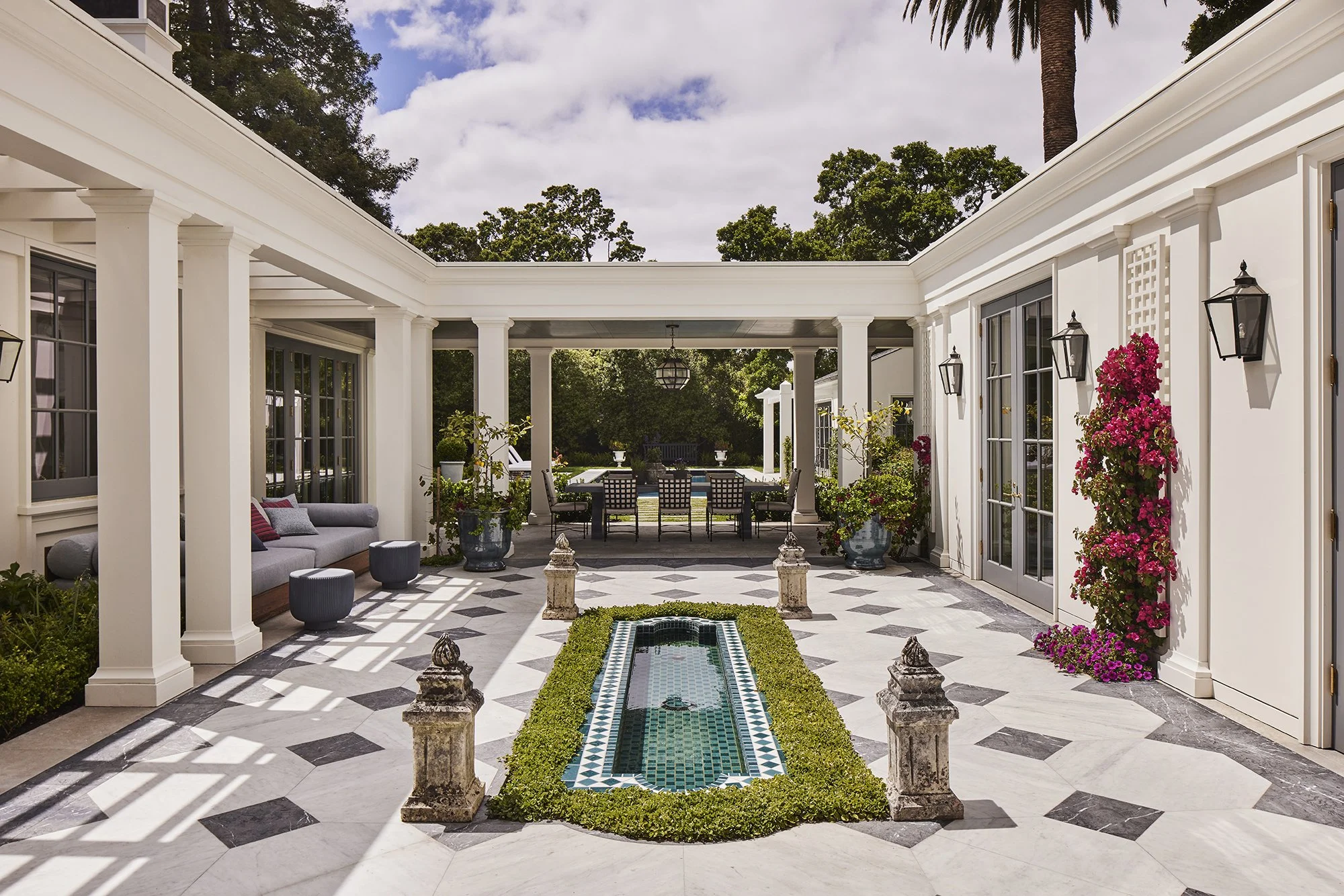 四合院住宅；庭院式住宅 丨Ken Linsteadt ARCHITECTS-8