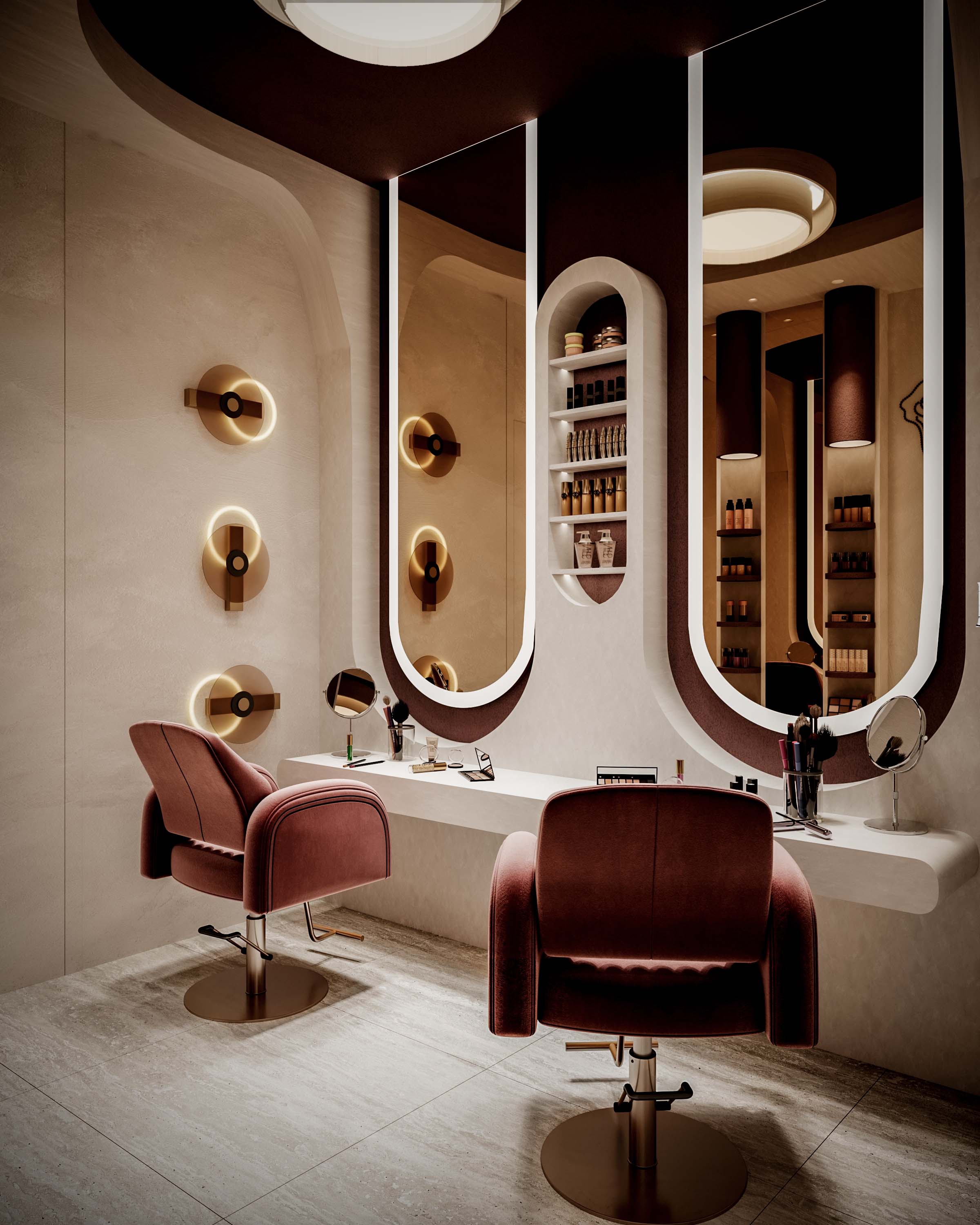 化妆间丨摩洛哥马拉喀什丨Kareem Khaled Designs-8