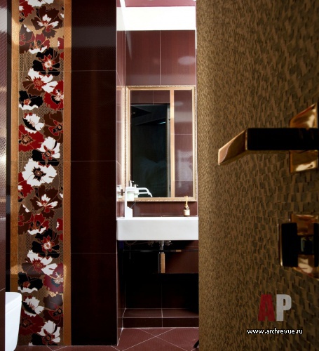 带镂空隔断的公寓室内设计丨Гулина Светлана,Анна Заводовская-36