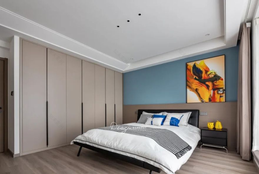 云康园简约中式设计丨紫苹果装饰集团-69