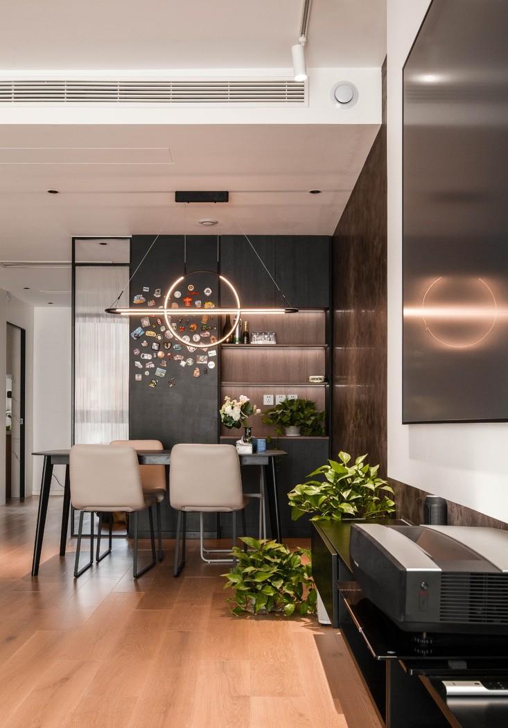 北京 230㎡现代简约别墅,灵动空间与生活温柔相拥-6