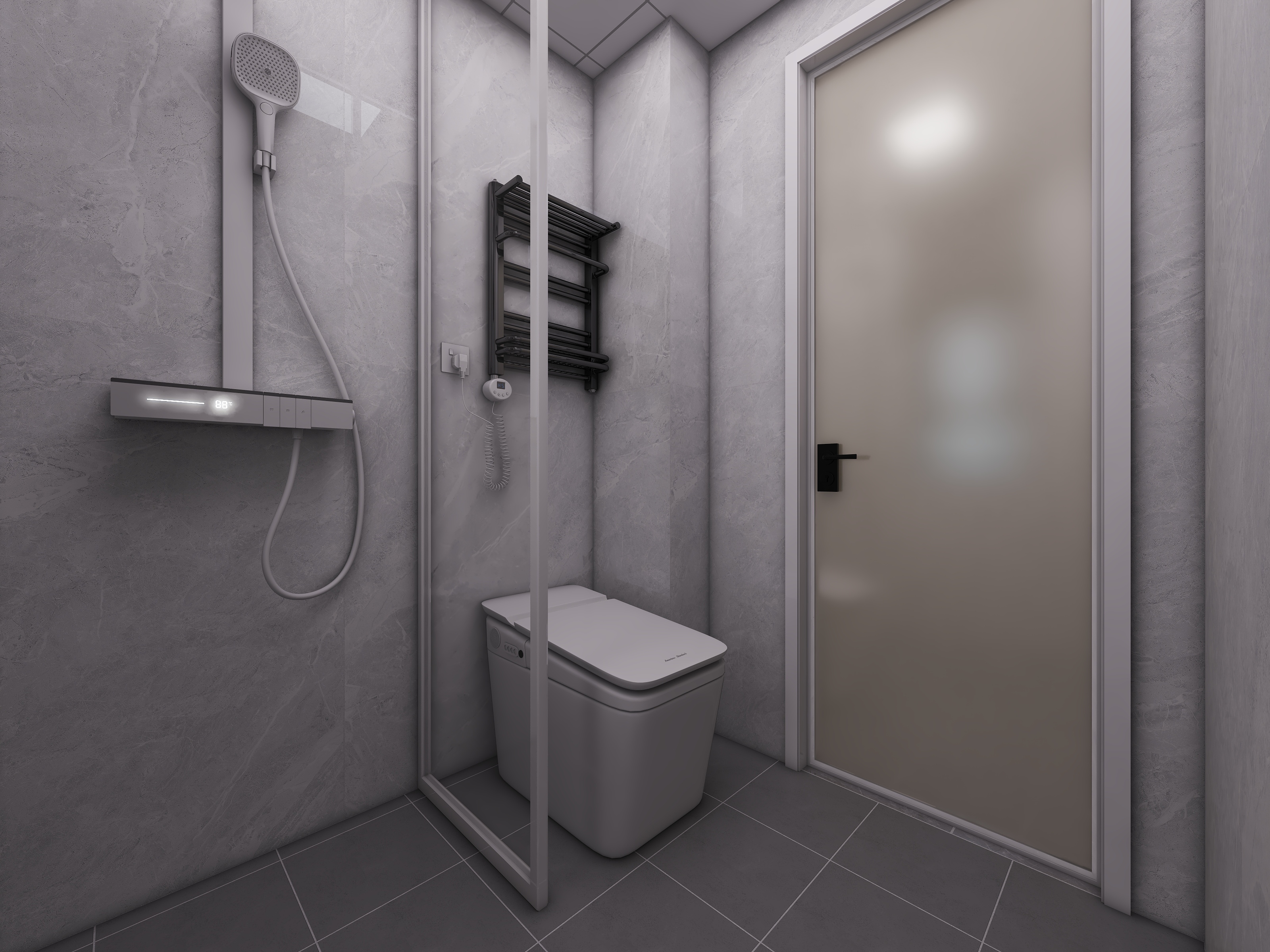 四川成都世家东部时空（93平方现代简约三居室）-46