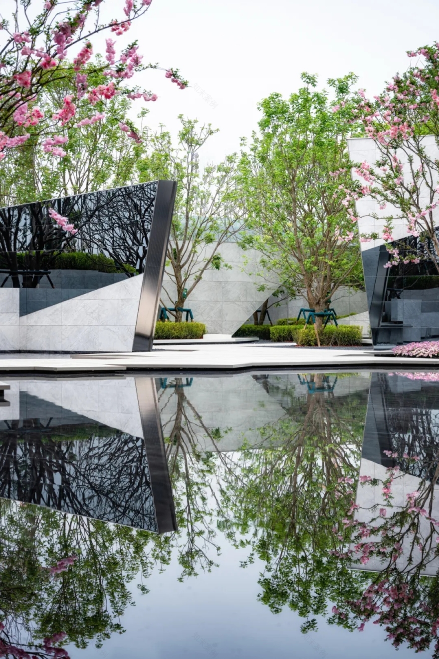 成都奥园半岛ONE居住区景观-13