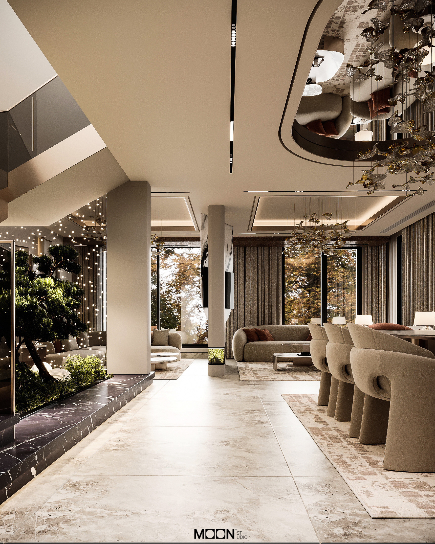 Villa Reception（米维达别墅接待处）丨Moon Studio-11