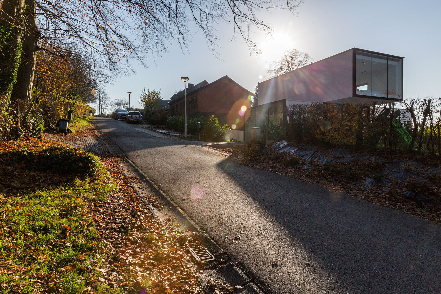 比利时现代住宅，融入绝美景观-63