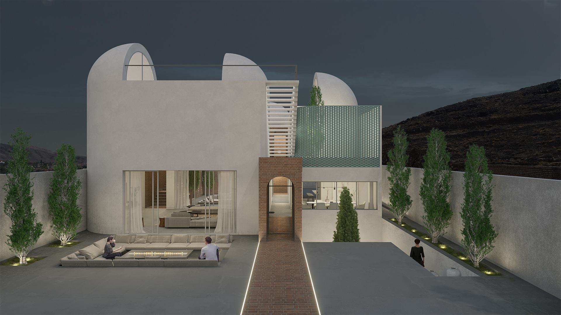 Ghamsar Villa · 伊朗卡尚历史古城中的现代建筑设计丨Maziar Dolatabadi 等-42