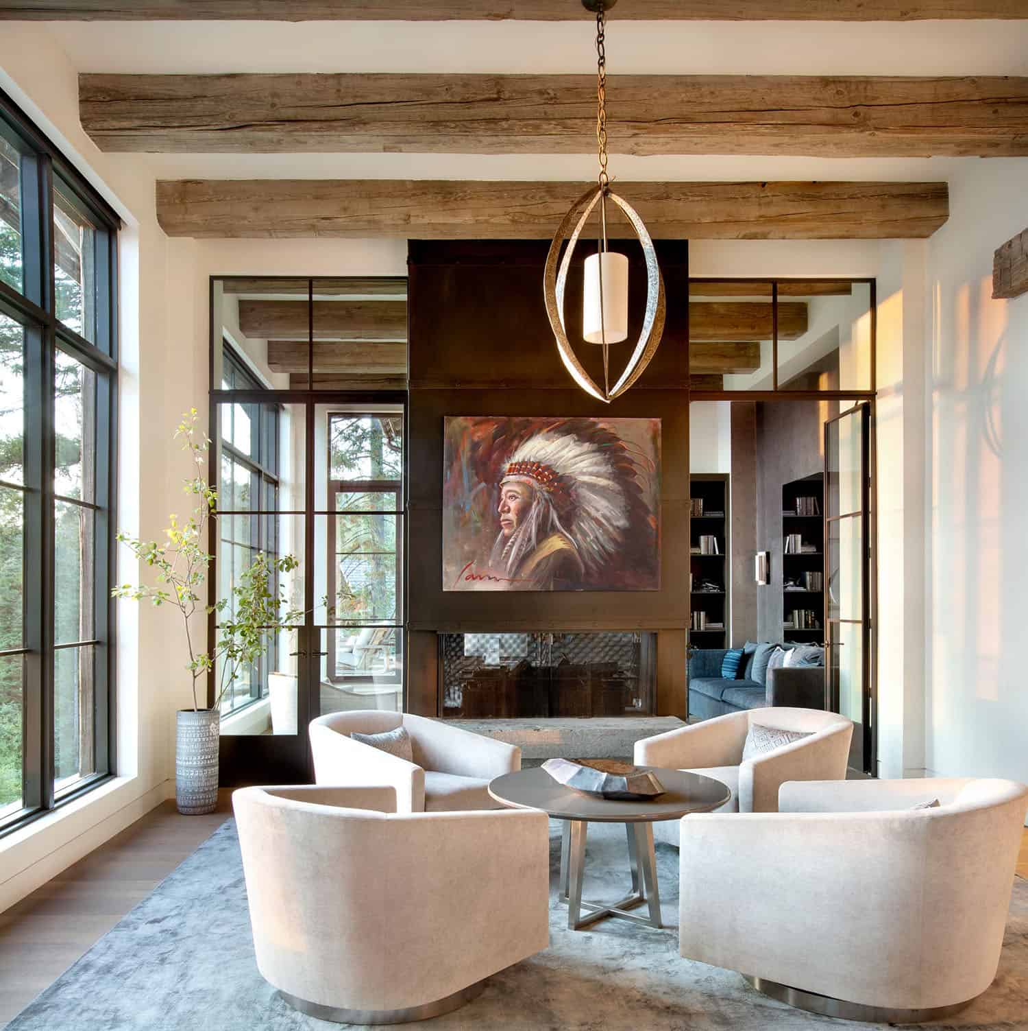 Idyllic mountainside home has breathtaking views of Rocky Mountains-6