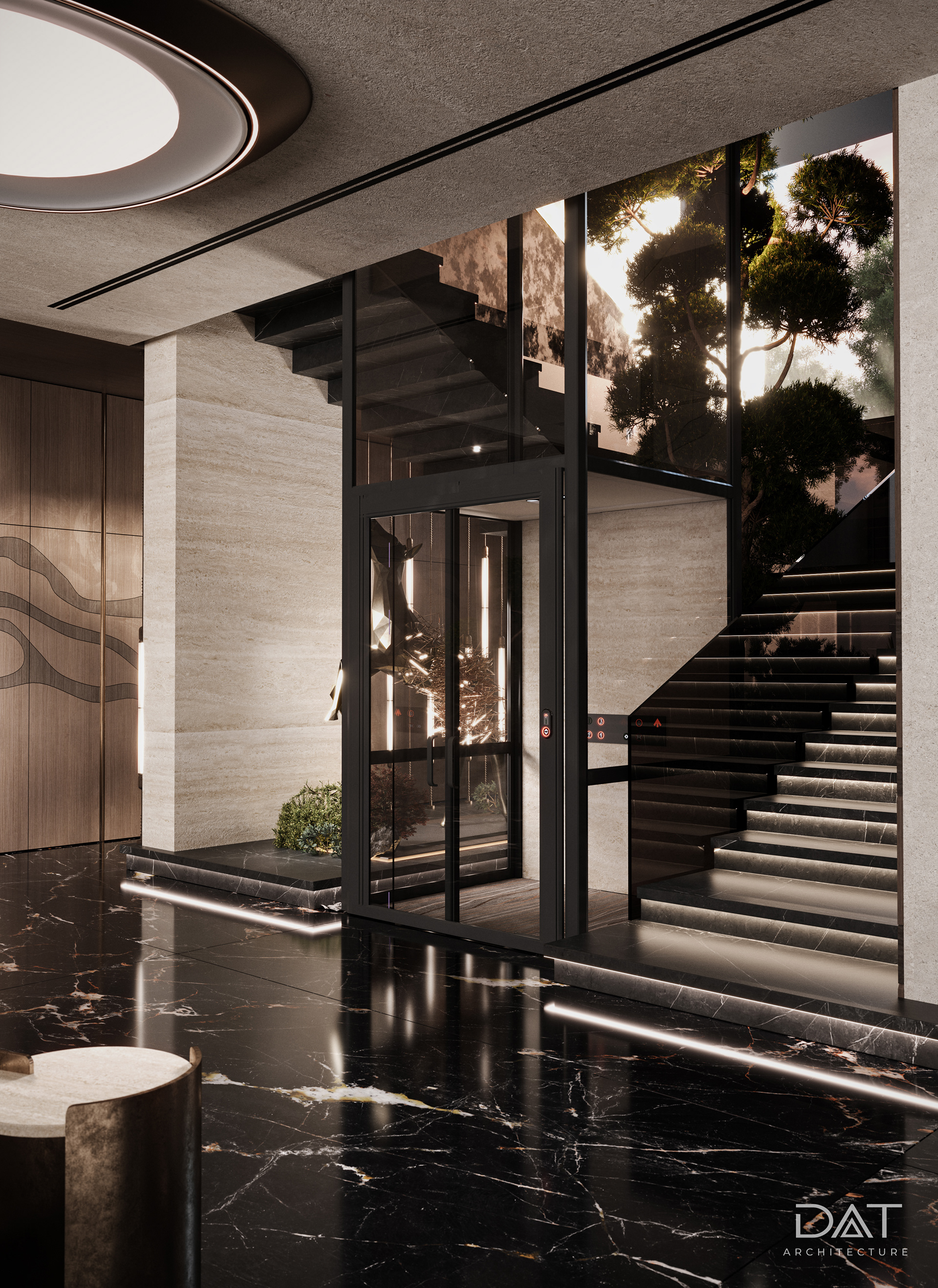 轻奢别墅丨阿联酋迪拜丨DAT Architecture-2