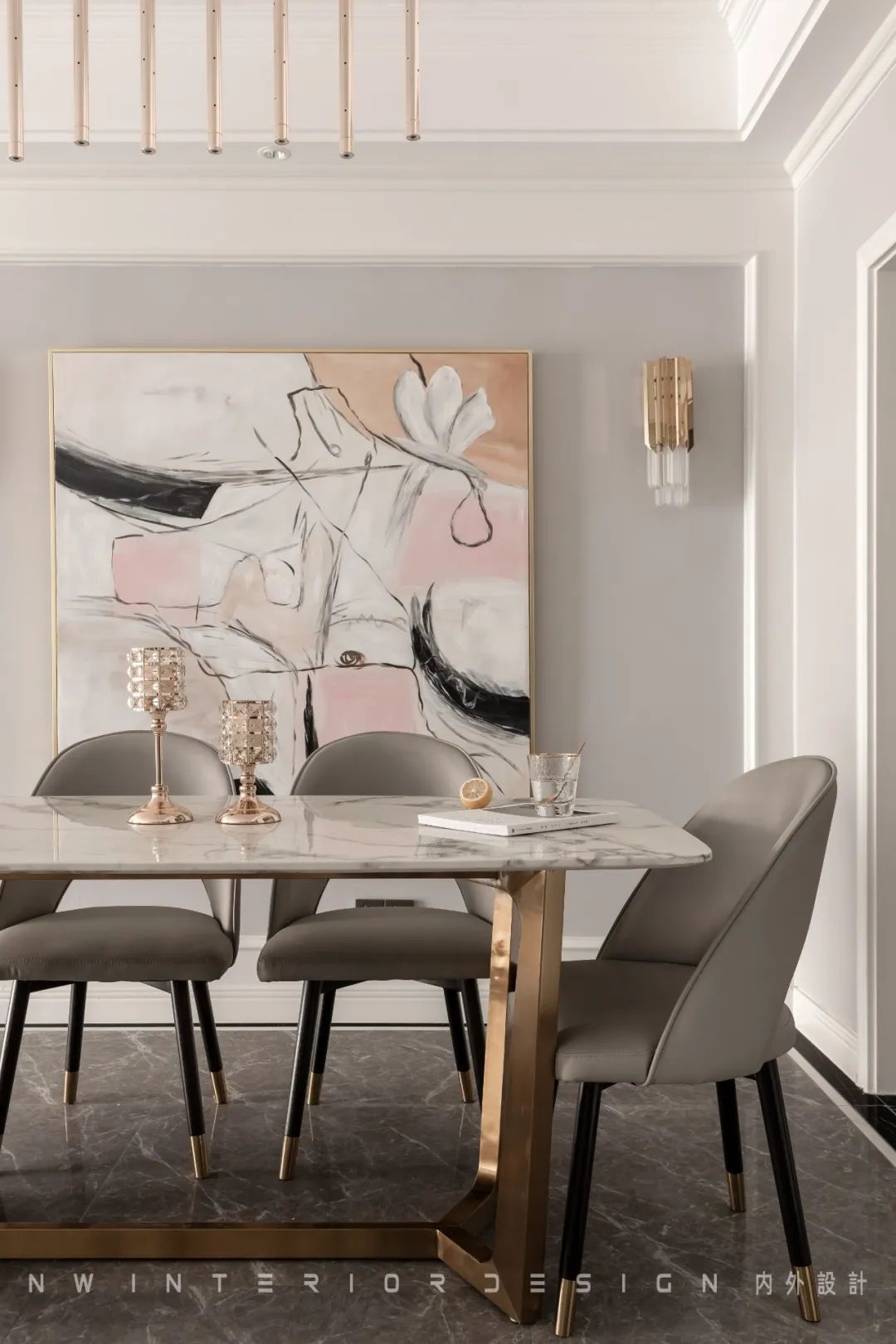 岳阳吉祥嘉年华秦宅 | 刚柔并济的轻奢空间-36