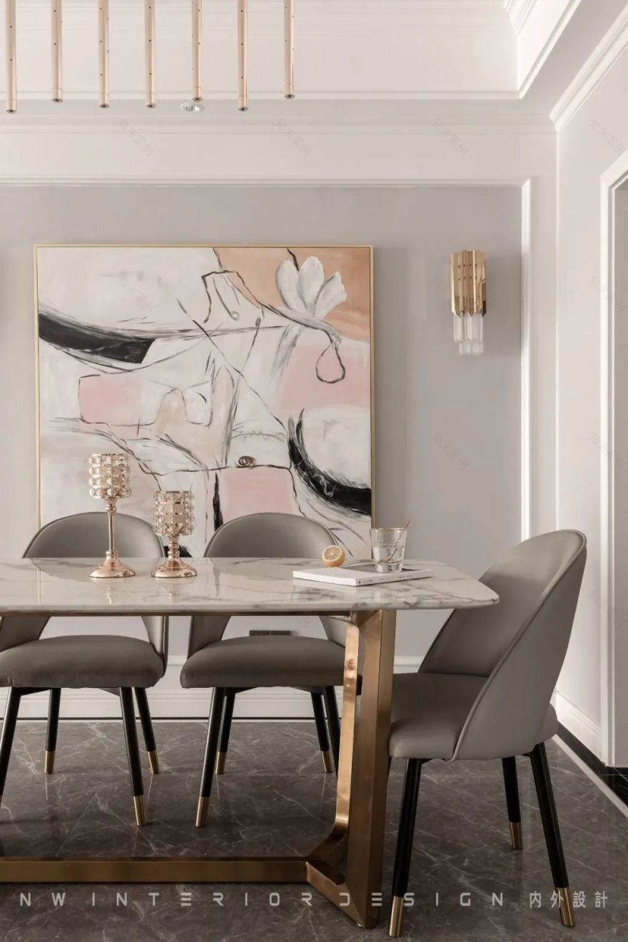 岳阳吉祥嘉年华秦宅 | 刚柔并济的轻奢空间-36