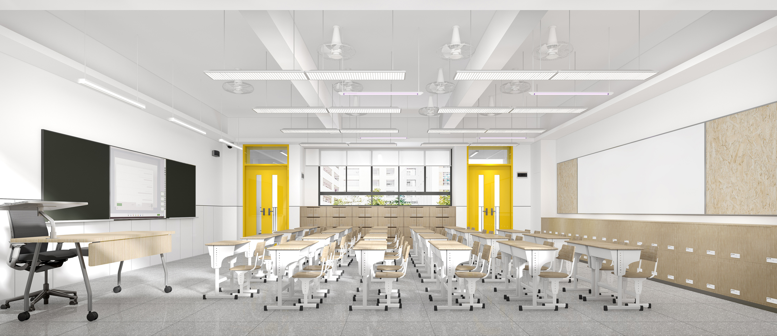 广州沙步铁一学校室内方案丨中国广州-30