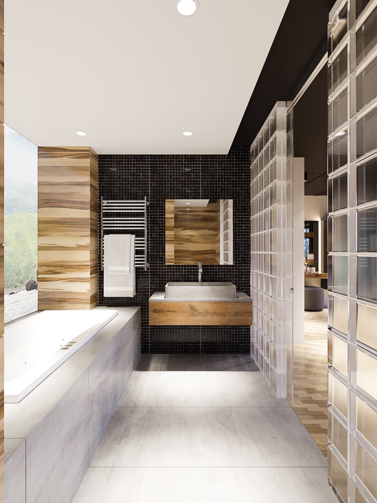 石墨色调的 loft 公寓设计项目丨白俄罗斯明斯克丨“Станза”工作室-49