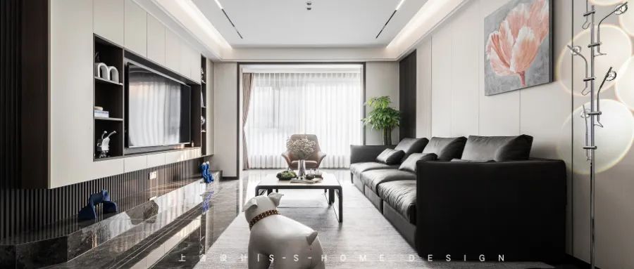 友德公馆现代简约家居设计丨上舍设计-43