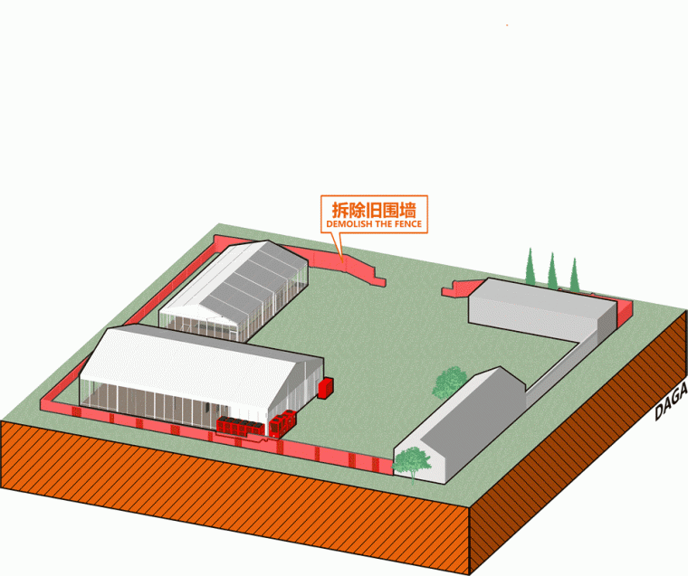 DAGA大观新作:花房漫时光,篷布建筑的焕新再现丨中国河北丨DAGA大观建筑-20