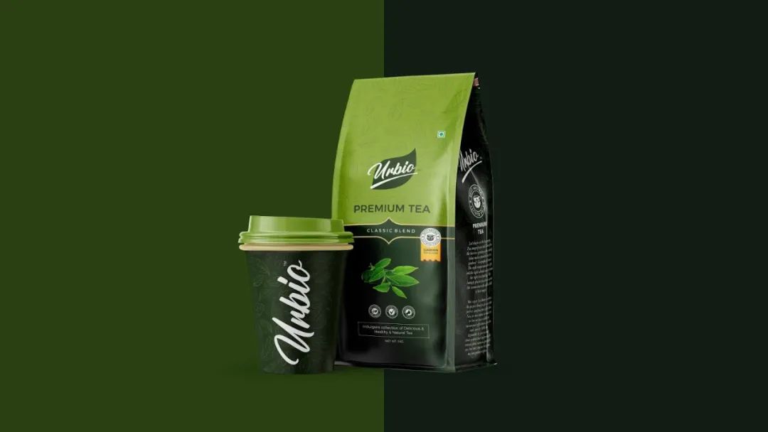 Urbio Pure 茶饮包装及 vi 设计丨印度丨Branzone 创意设计机构-14