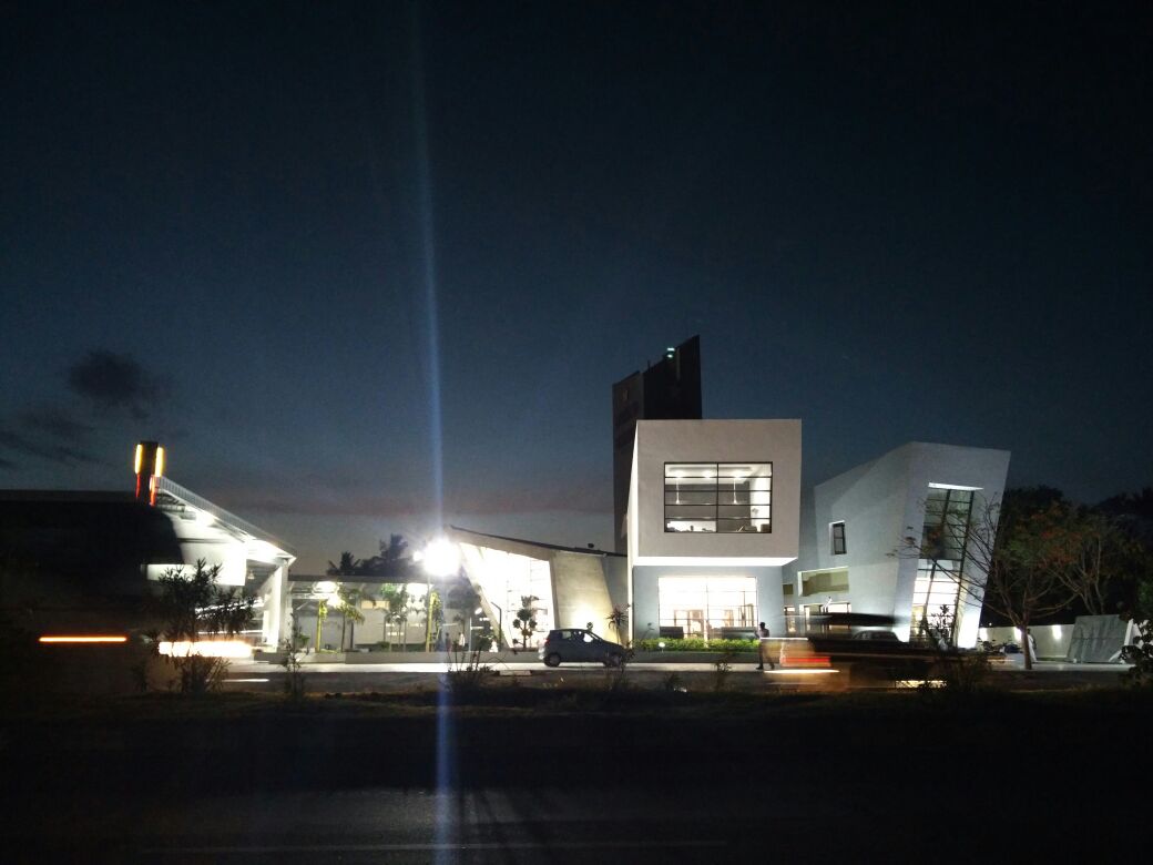 几何魅力,Maduranthagam 高速公路餐厅-22