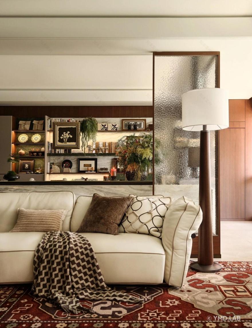 岳蒙设计 · 静默的诗意 在中古风的家里找到治愈感-32