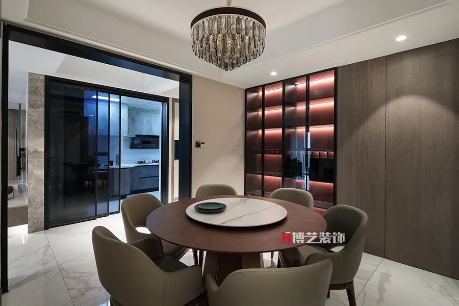 嘉兴优尚花园 150㎡现代简约设计，大气而简约的生活空间-26