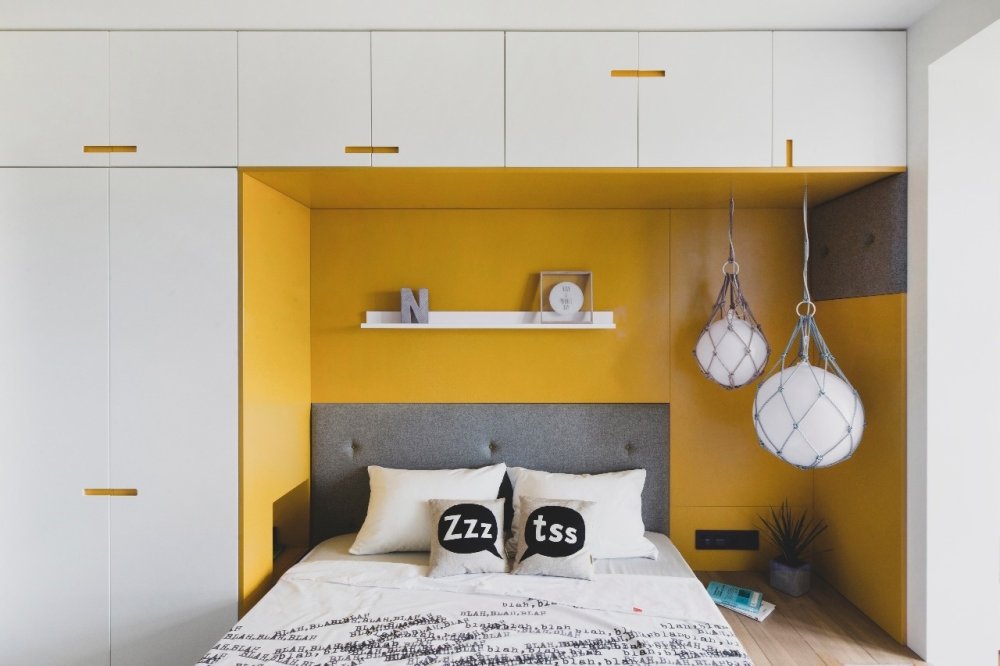 卧室床头收纳设计精选丨ELLEdecoration-1