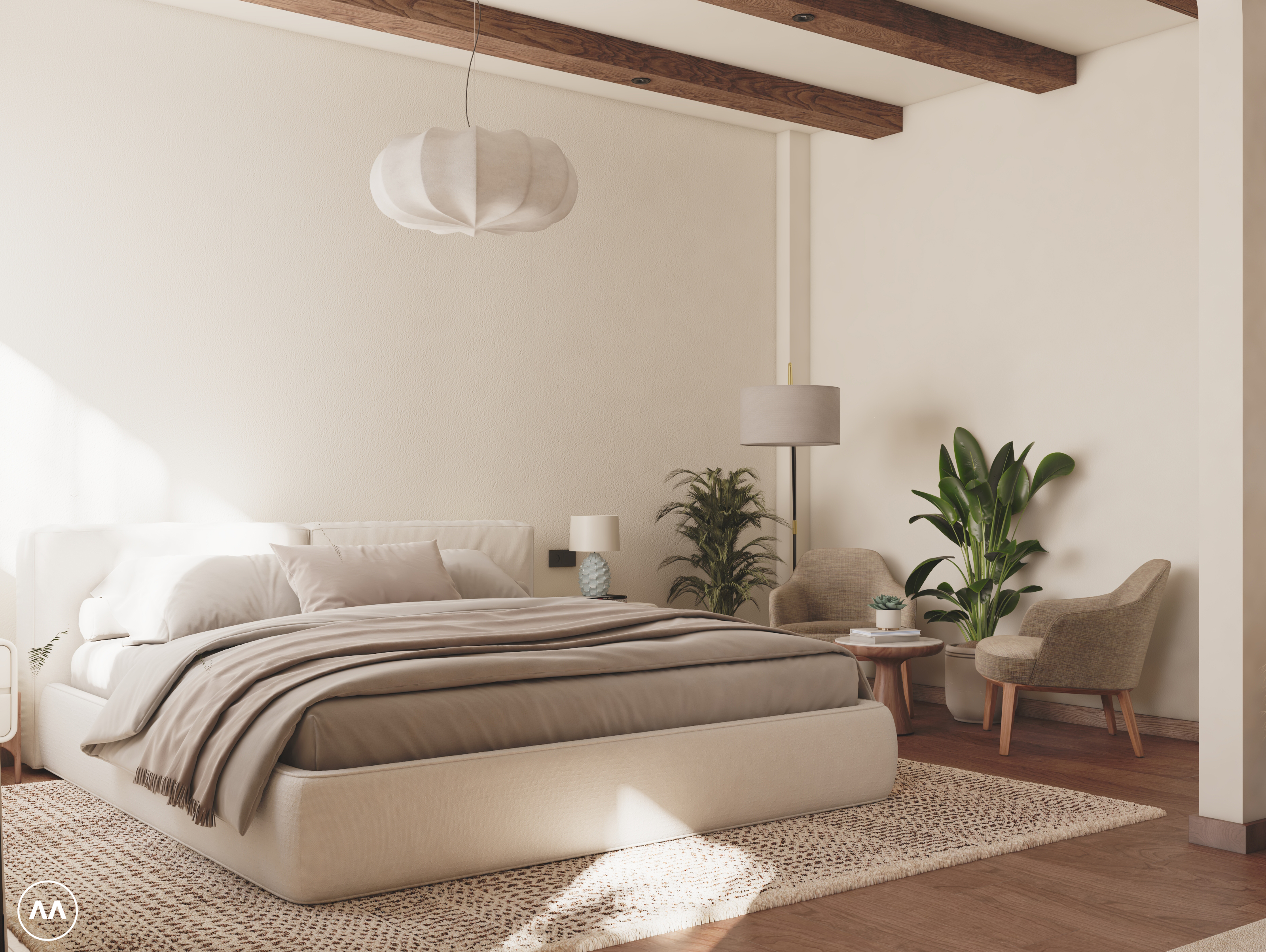 日本风格主卧丨埃及开罗-3